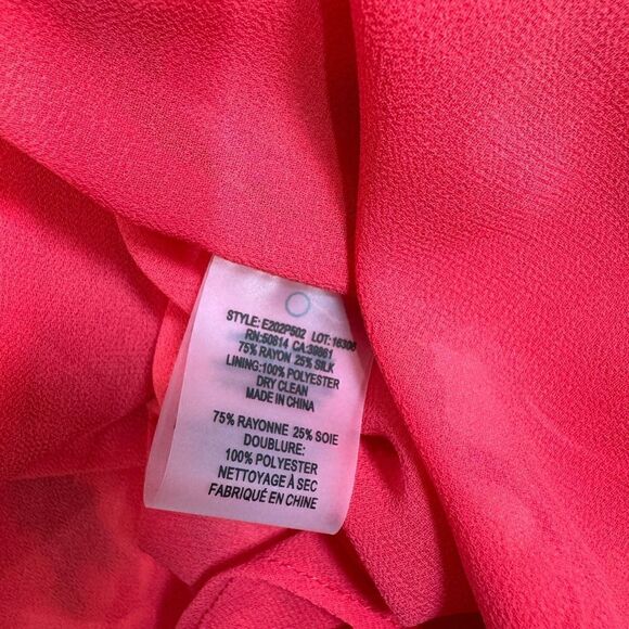 ELIE TAHARI PRIMROSE SHIRT PEONY MULTI - Picture 10 of 14